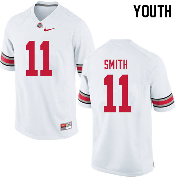 Youth #11 Tyreke Smith Ohio State Buckeyes College Football Jerseys Sale-White